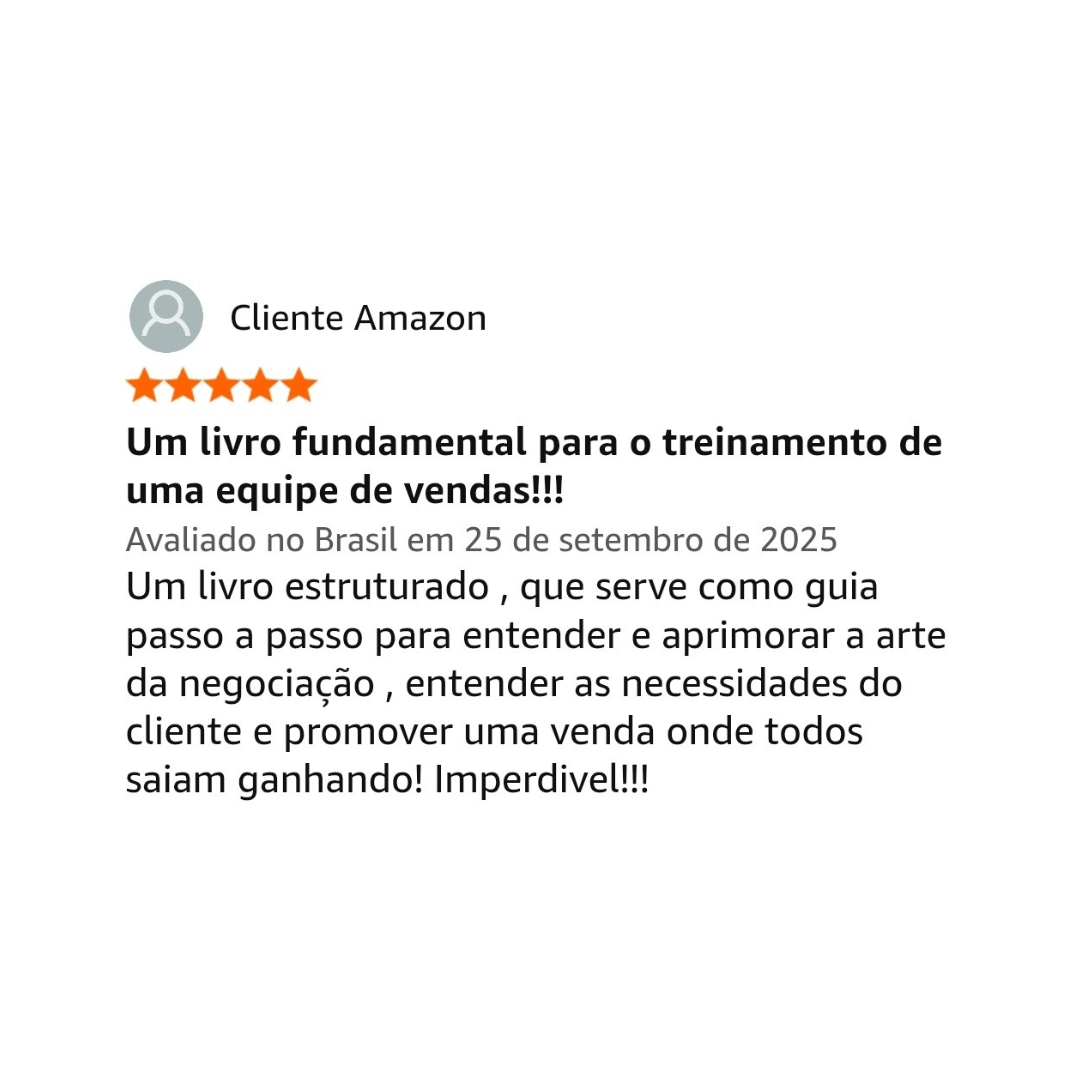 LIVRO NEGOCIAÇÃO PARA VENDEDORES POR MAURO ALBUQUERQUE